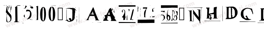 053-C AI97 8-Regular字体转换